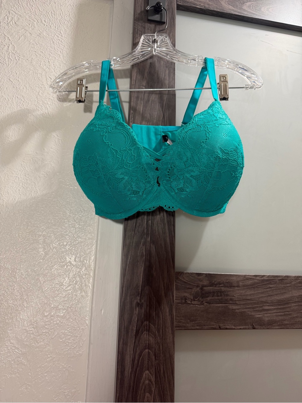Torrid Lace Push-Up Bra - Teal